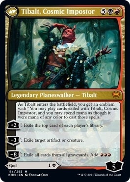 Valki, God of Lies // Tibalt, Cosmic Impostor [114] [Kaldheim] [Non-Foil]