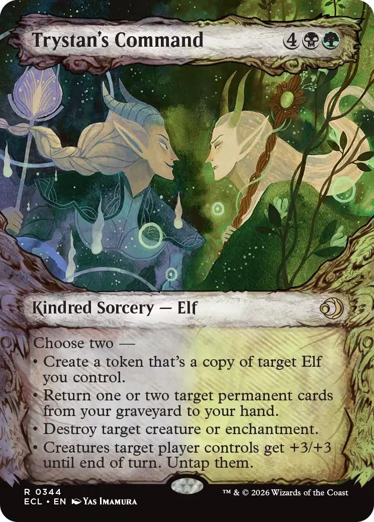 Trystan's Command [344] [Fable Frame] [Lorwyn Eclipsed] [Non-Foil]