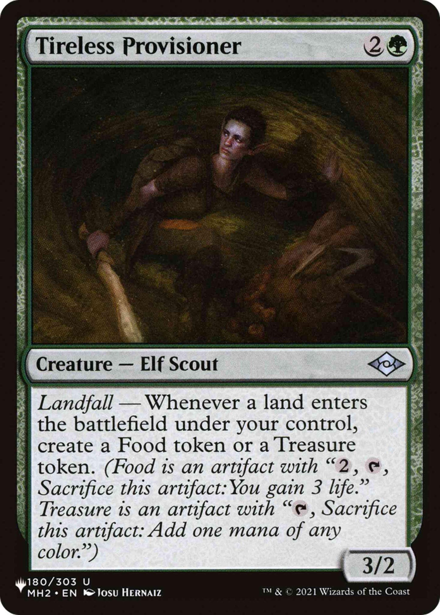 Tireless Provisioner [MH2-180] [The List] [Non-Foil]