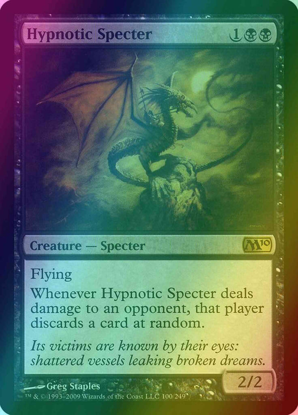 Hypnotic Specter [100] [Magic 2010] [Foil]