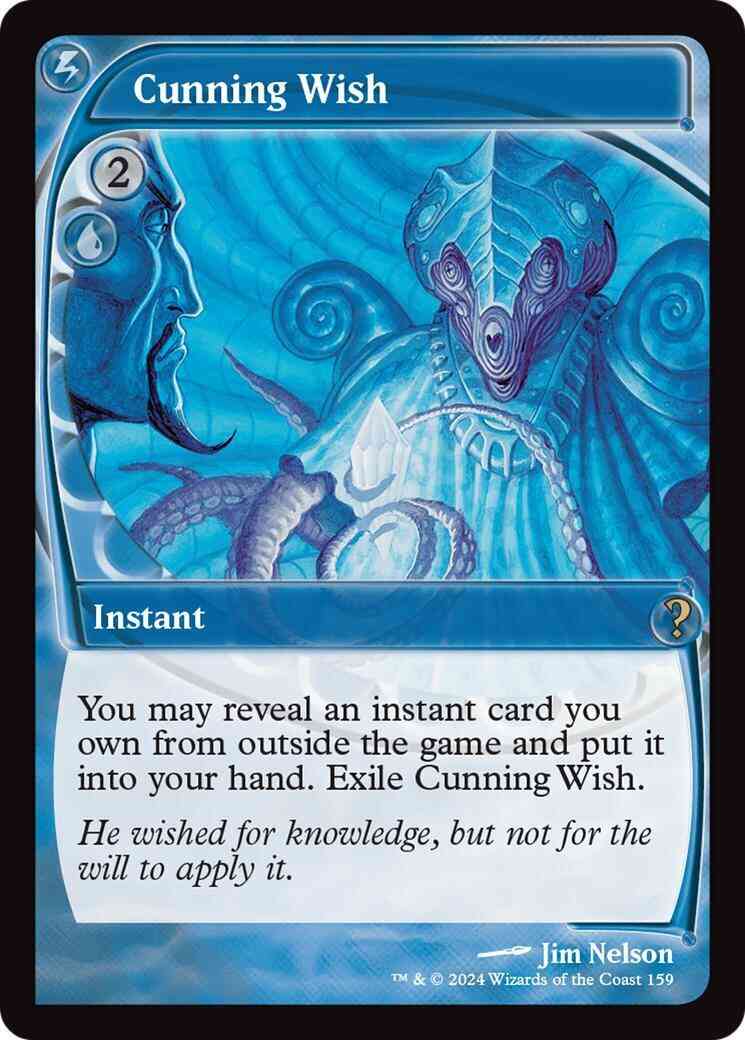 Cunning Wish [159] [Future Frame] [Mystery Booster 2] [Foil]