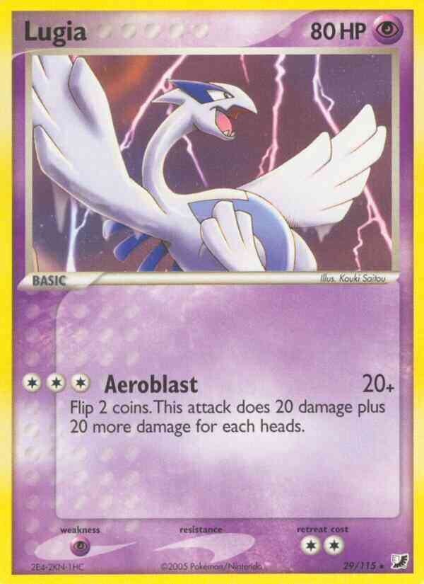 Lugia - 29/115 - Rare [ex10-29] [Non-Holo]
