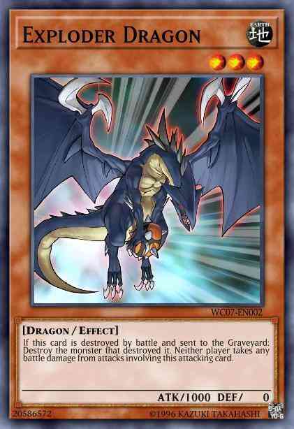 Exploder Dragon - BP03-EN028 - Shatterfoil Rare - 1st Edition
