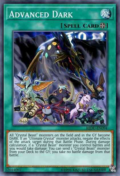 Advanced Dark - REDU-EN094 - Secret Rare - Unlimited