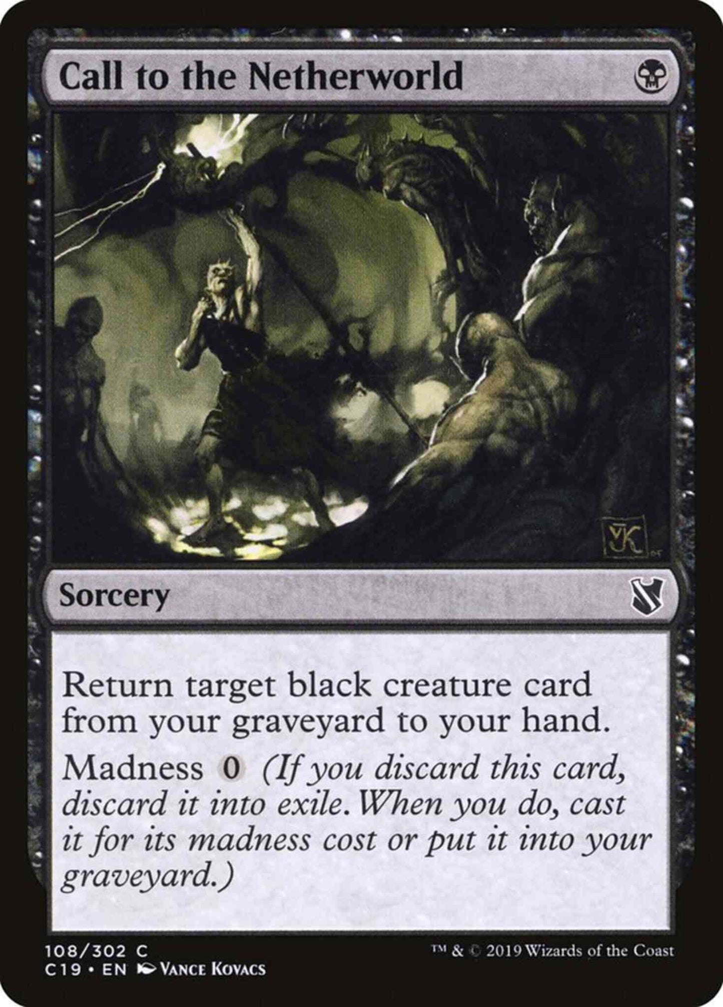 Call to the Netherworld [108] [Commander 2019] [Non-Foil]