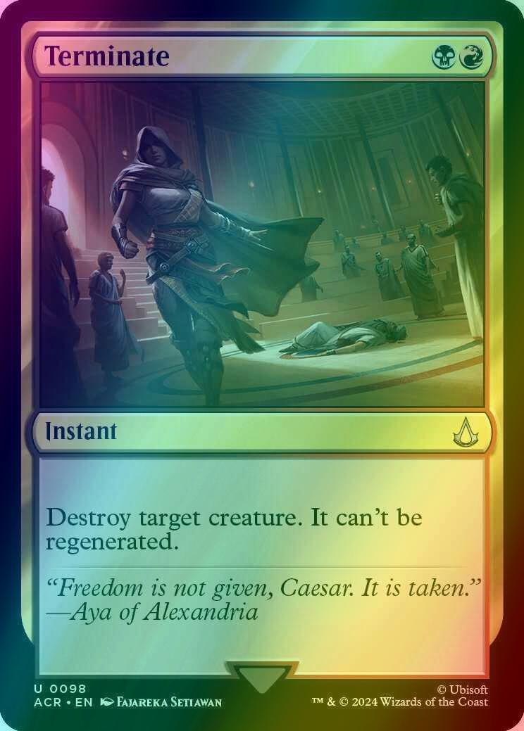 Terminate [98] [Assassin's Creed] [Foil]
