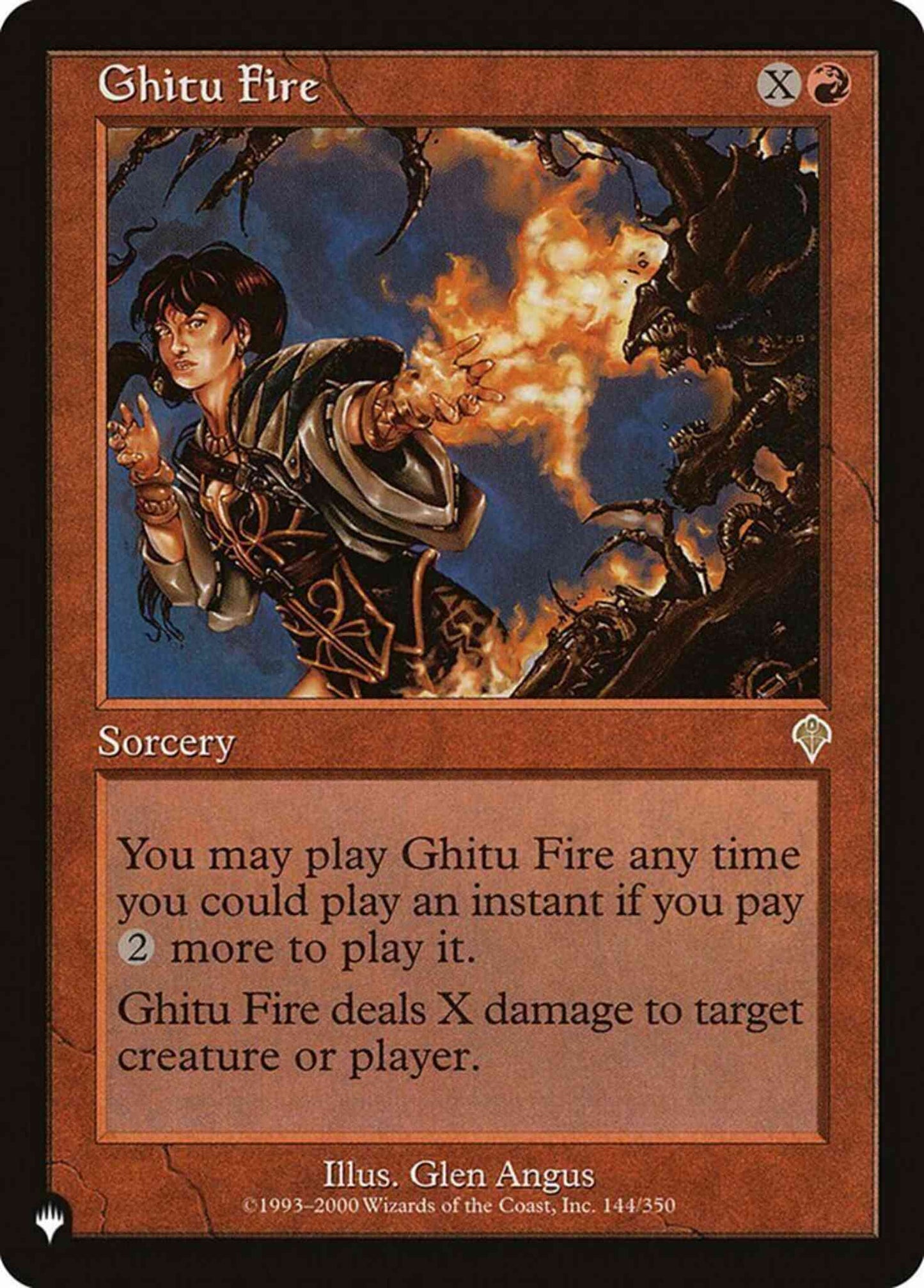 Ghitu Fire [INV-144] [The List] [Non-Foil]