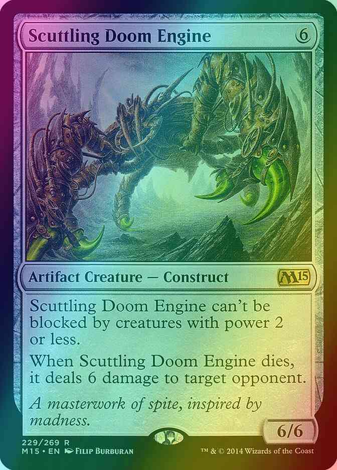 Scuttling Doom Engine [229] [Magic 2015] [Foil]