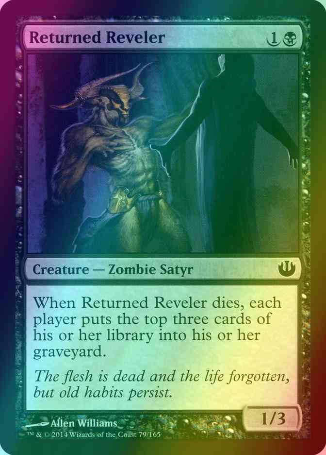 Returned Reveler [79] [Journey into Nyx] [Foil]