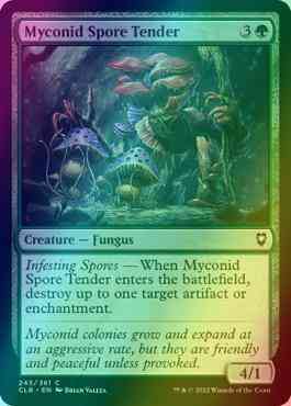 Myconid Spore Tender [243] [Commander Legends: Battle for Baldur's Gate] [Foil]