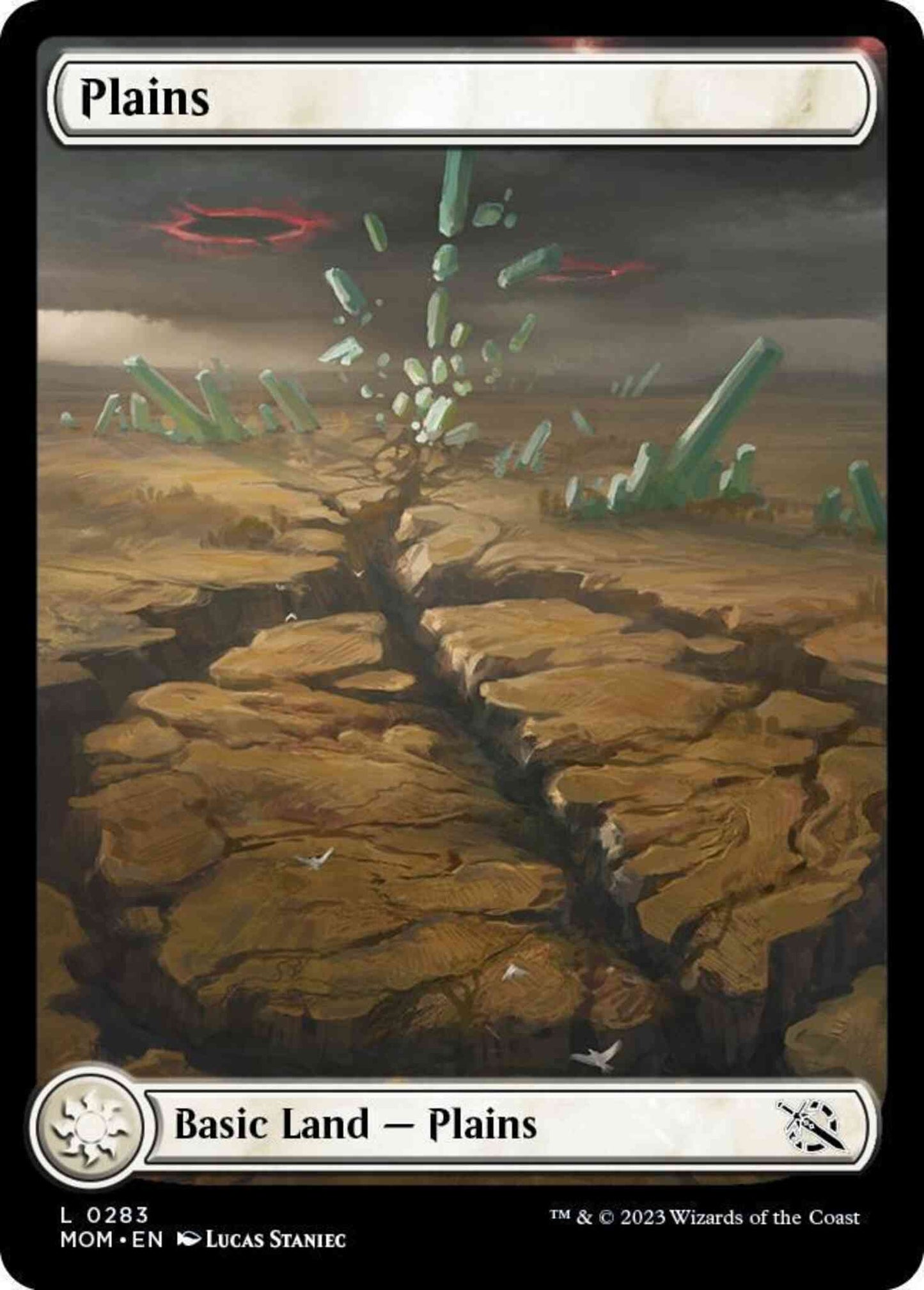 Plains [283] [Full Art] [March of the Machine] [Non-Foil]