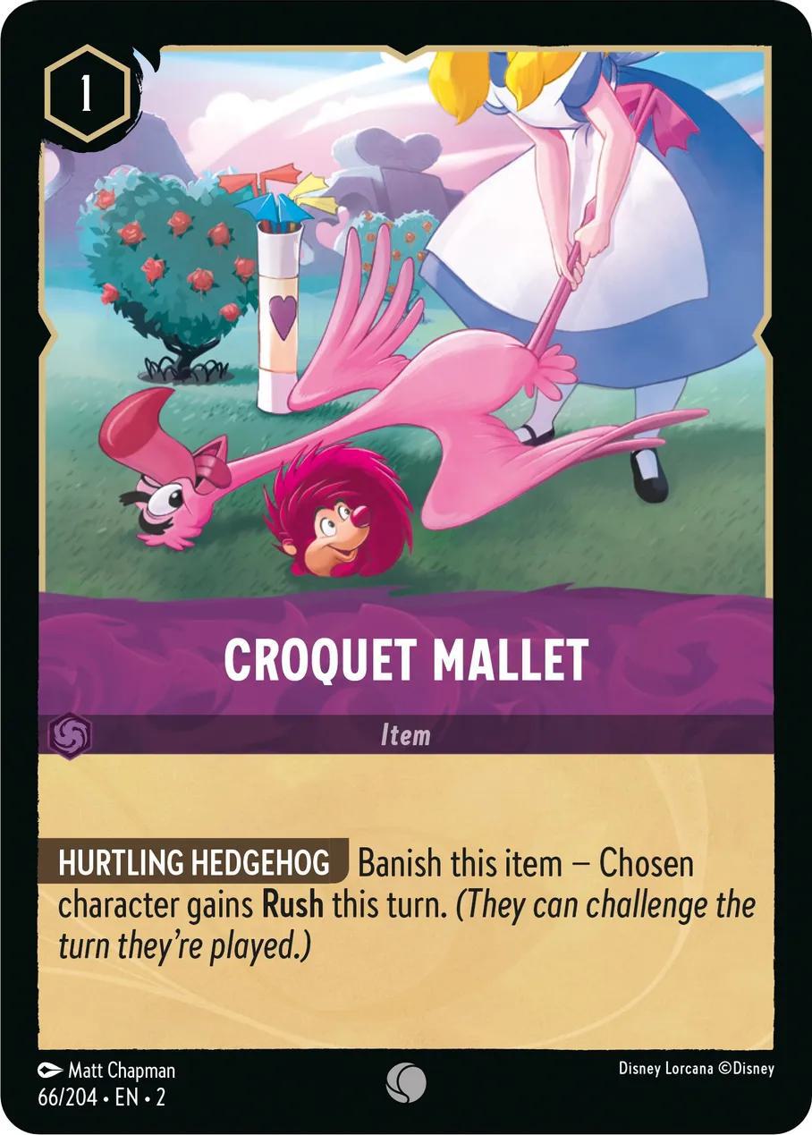 Croquet Mallet - 66/204 [Rise Of The Floodborn] [Non-Foil]