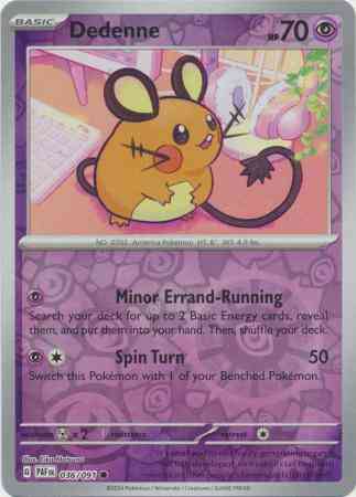 Dedenne - 036/091 - Common [sv045-036] [Reverse Holo]