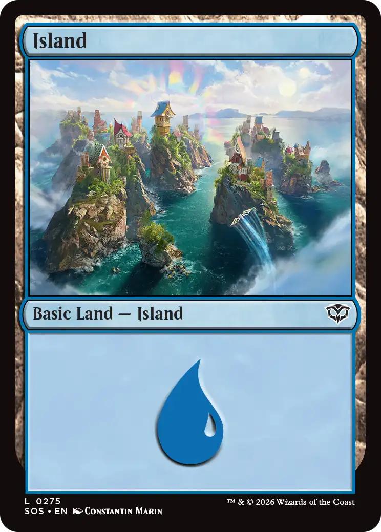 Island [275] [Secrets of Strixhaven] [Non-Foil]