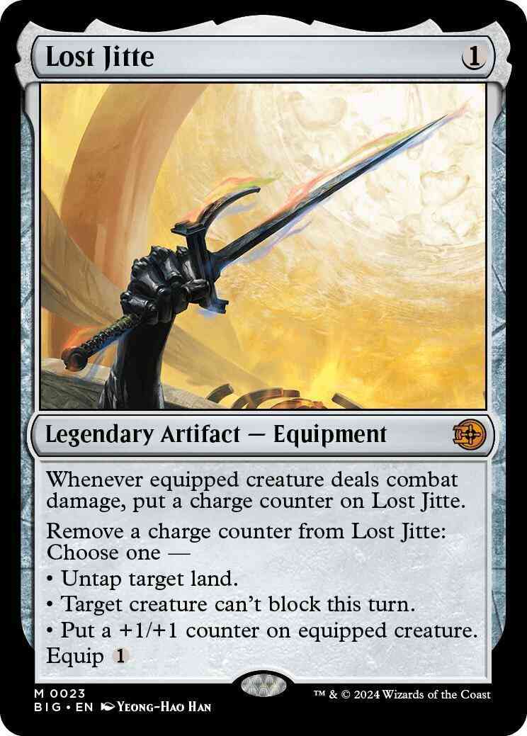 Lost Jitte [23] [The Big Score] [Non-Foil]