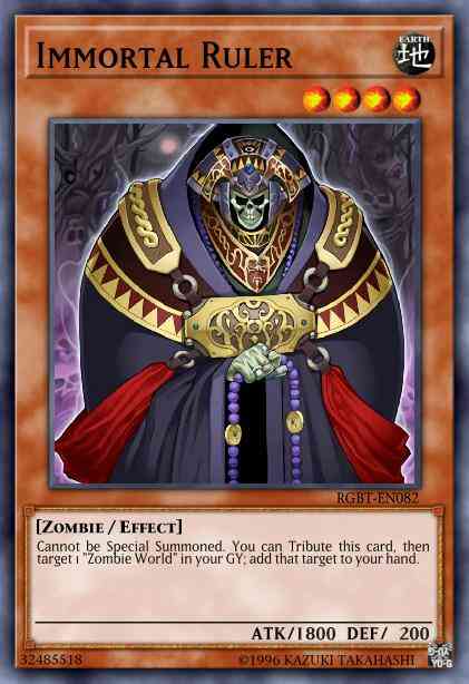 Immortal Ruler - SR07-EN009 - Common - 1st Edition
