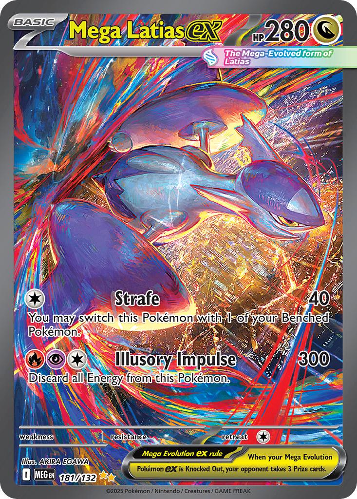Mega Latias ex - 181/132 - Special Illustration Rare [me01-181] [Ultra]