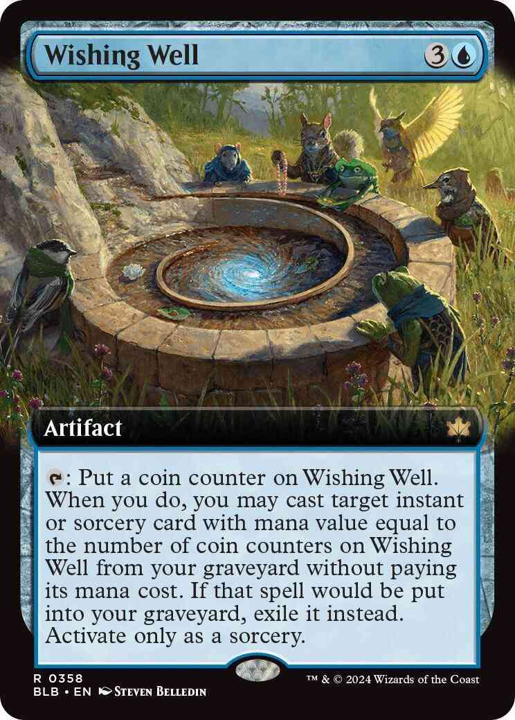 Wishing Well [358] [Extended Art] [Bloomburrow] [Non-Foil]