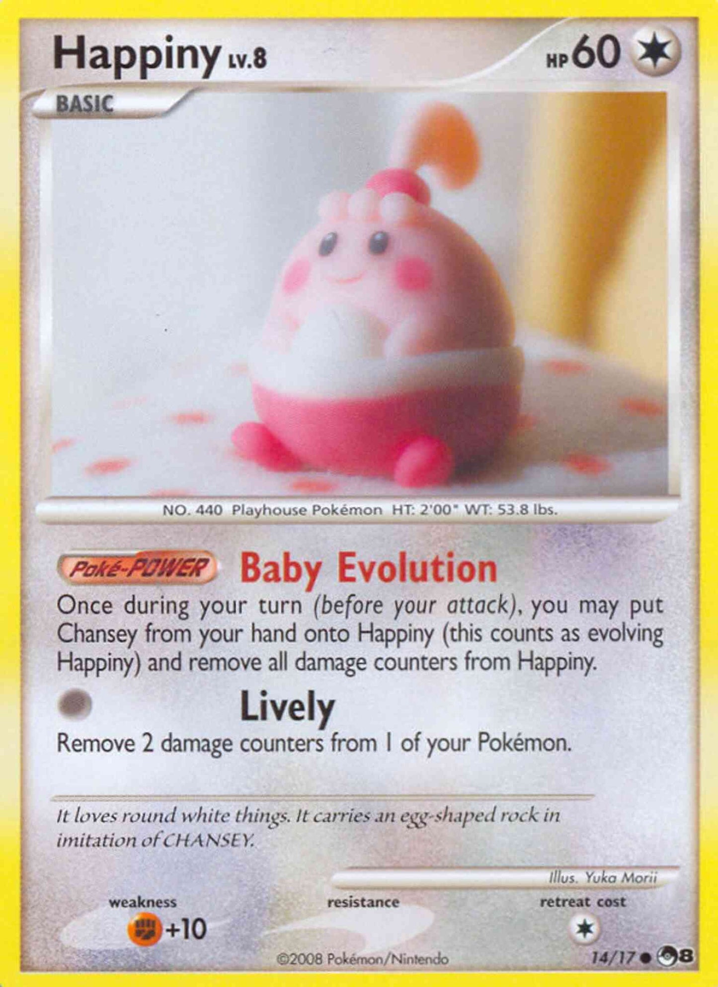 Happiny - 14/17 - Common [pop8-14] [Holo]