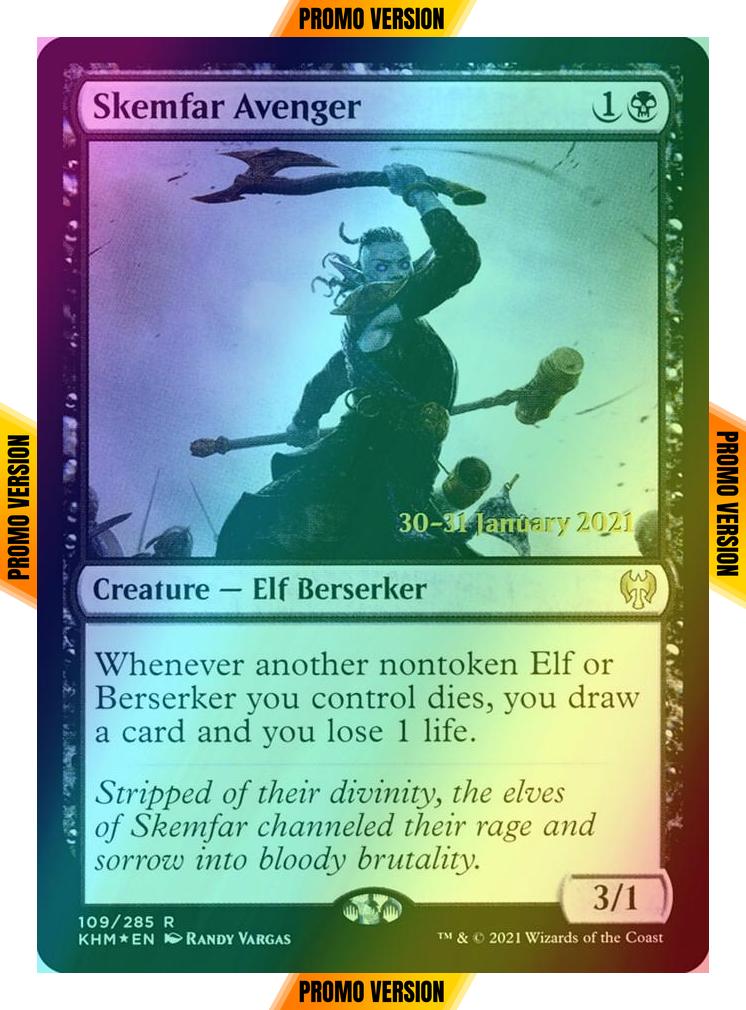 Skemfar Avenger [Prerelease] [109s] [Kaldheim Promos] [Foil]