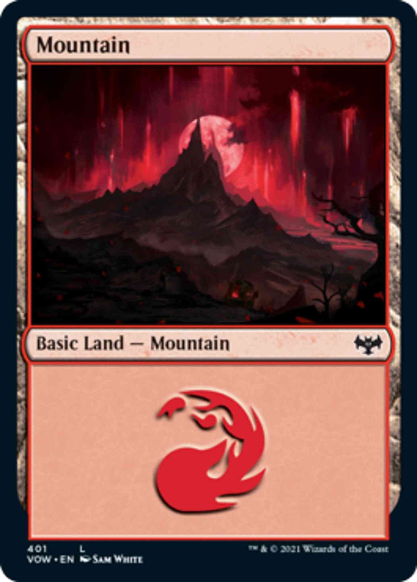 Mountain [401] [Innistrad: Crimson Vow] [Non-Foil]