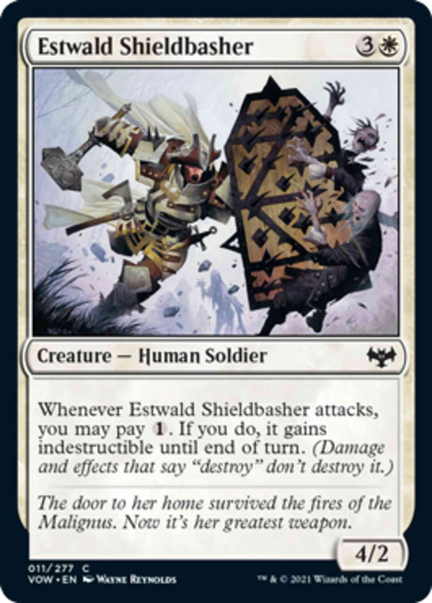 Estwald Shieldbasher [11] [Innistrad: Crimson Vow] [Non-Foil]