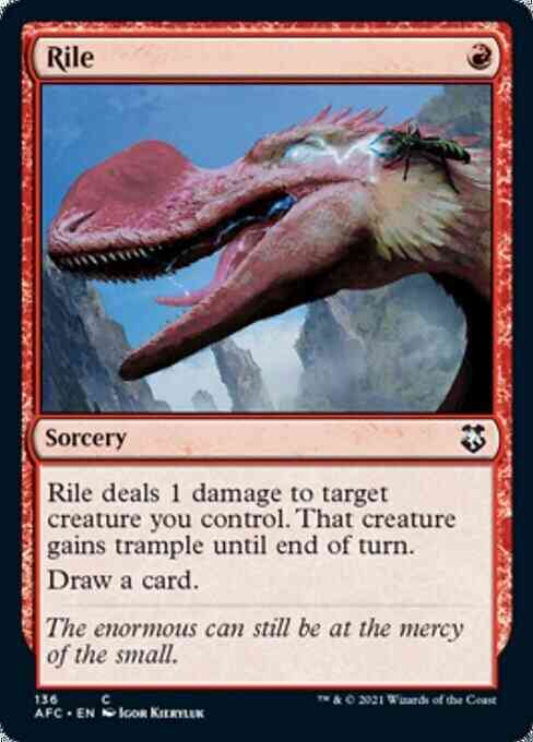 Rile [136] [Adventures in the Forgotten Realms Commander] [Non-Foil]