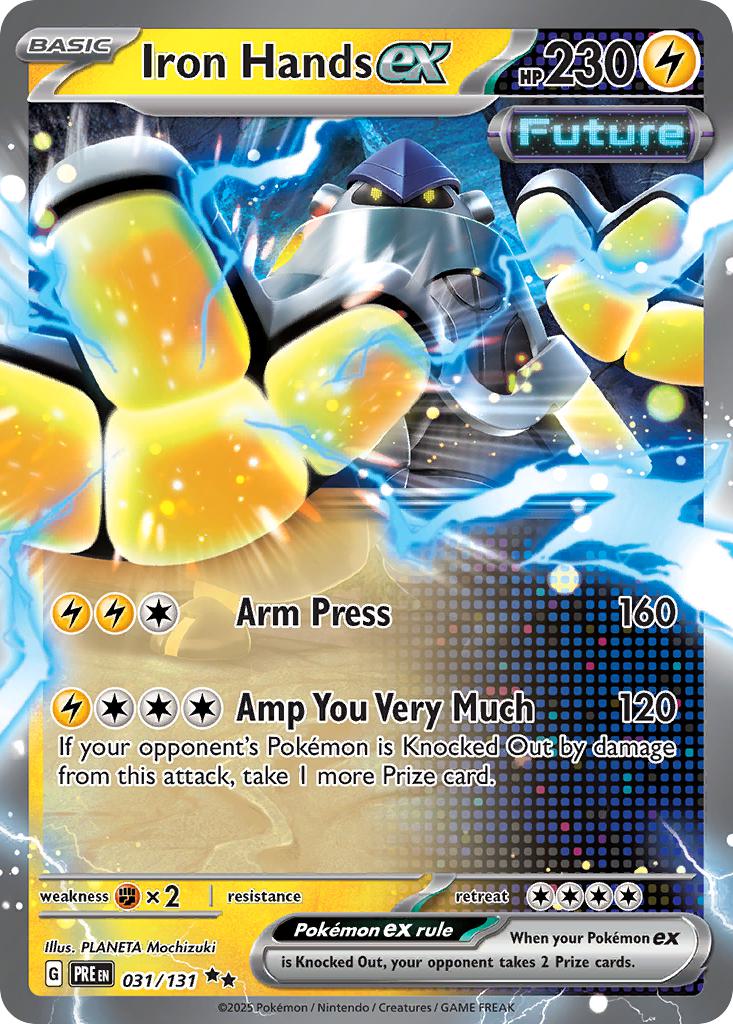 Iron Hands ex - 031/131 - Double Rare [sv085-031] [Ultra]
