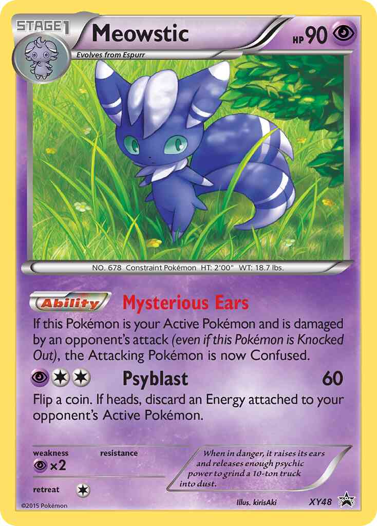 Meowstic - XY48 - Promo [xyp-XY48] [Holo]