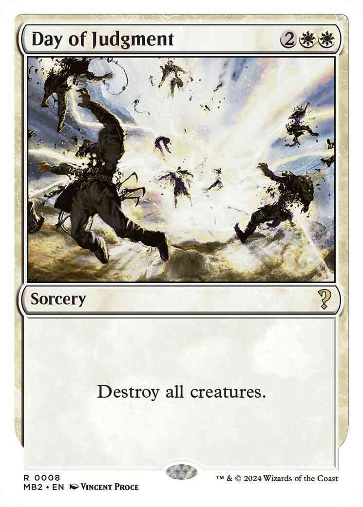 Day of Judgment [8] [White Border] [Mystery Booster 2] [Non-Foil]