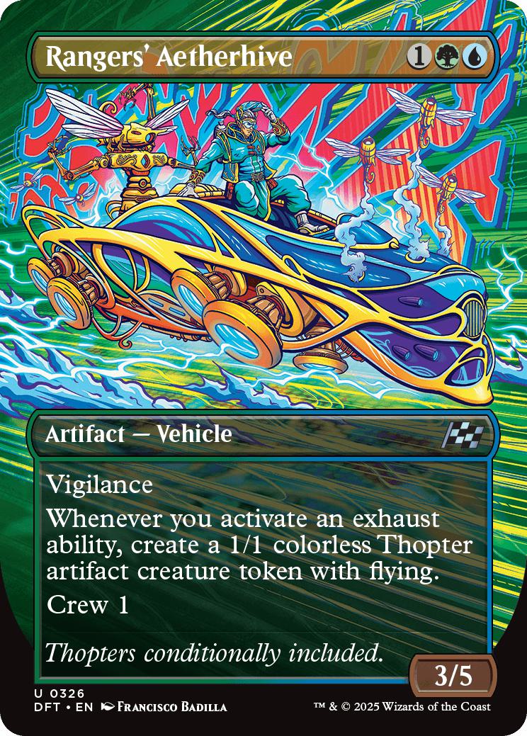 Rangers' Aetherhive [326] [Borderless] [Revved Up] [Aetherdrift] [Non-Foil]