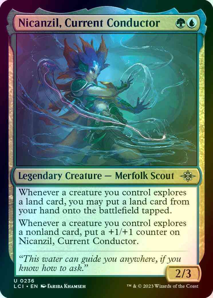 Nicanzil, Current Conductor [236] [The Lost Caverns of Ixalan] [Foil]