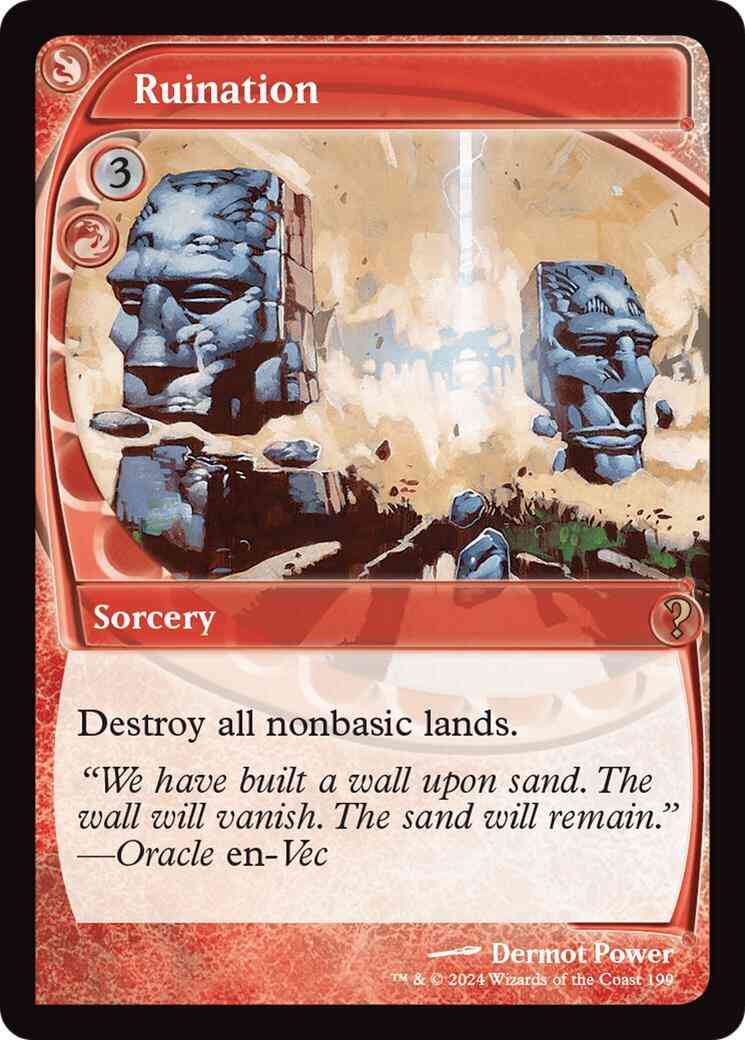Ruination [199] [Future Frame] [Mystery Booster 2] [Non-Foil]