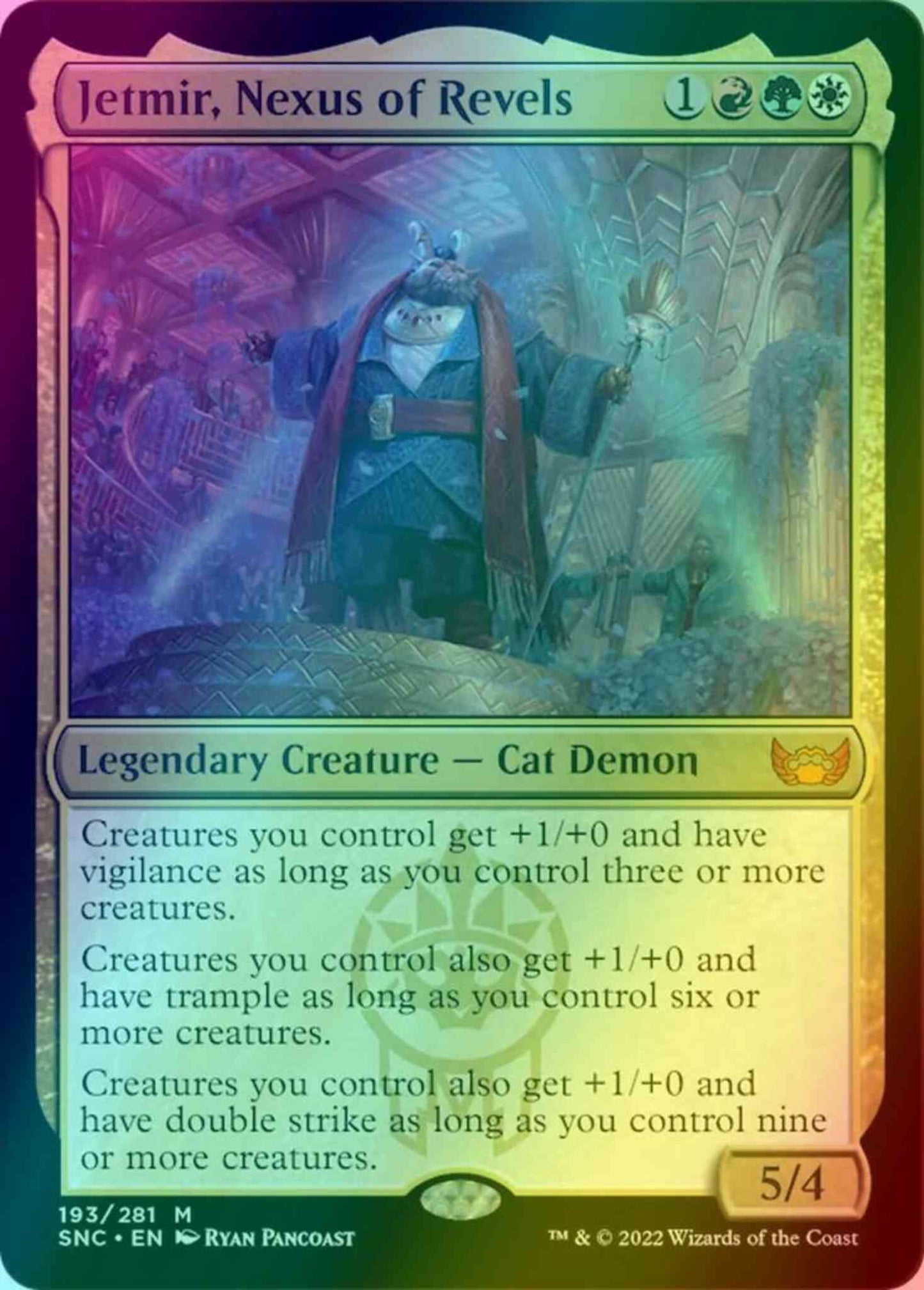 Jetmir, Nexus of Revels [193] [Streets of New Capenna] [Foil]