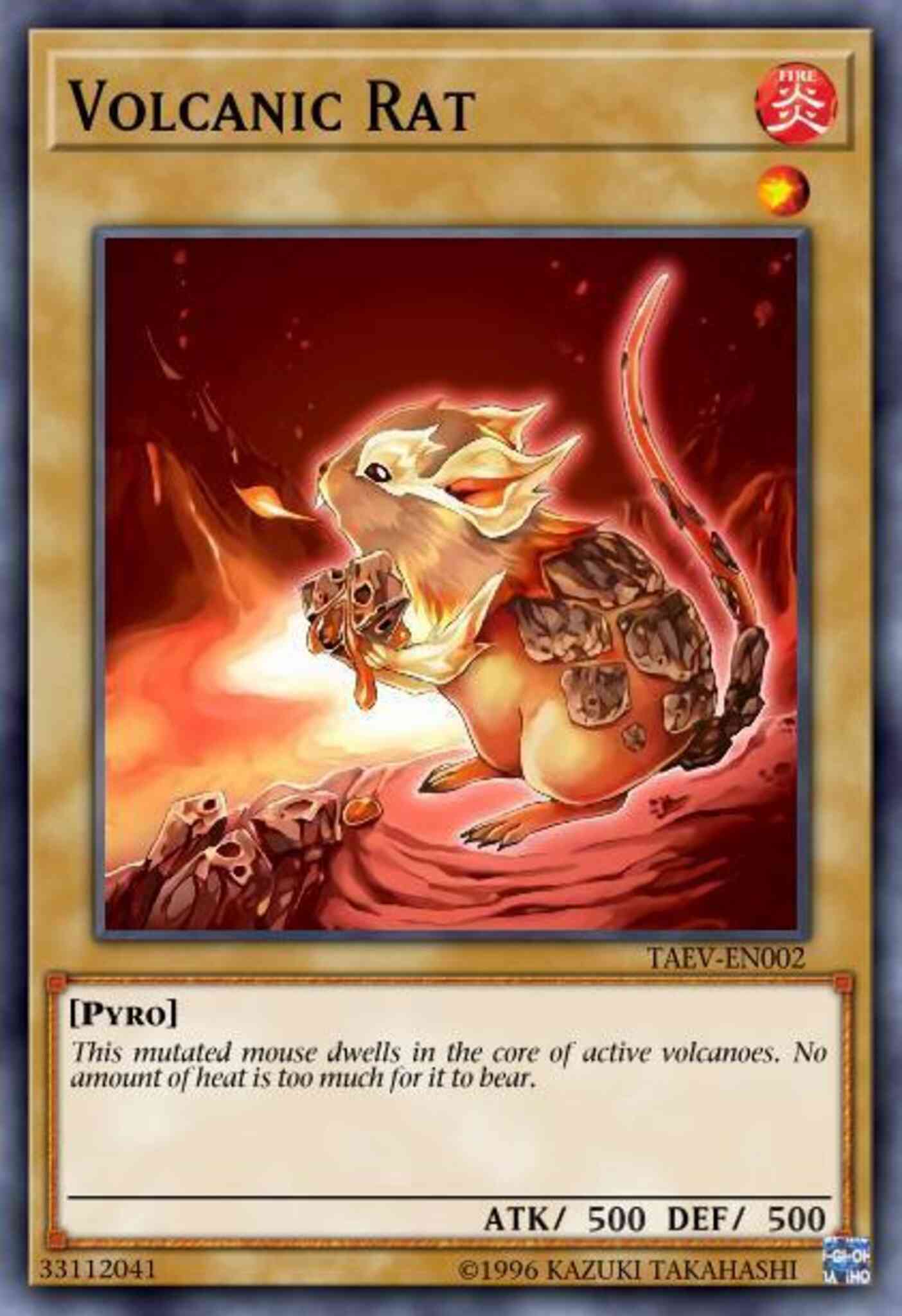 Volcanic Rat - TAEV-EN002 - Common - 1st Edition