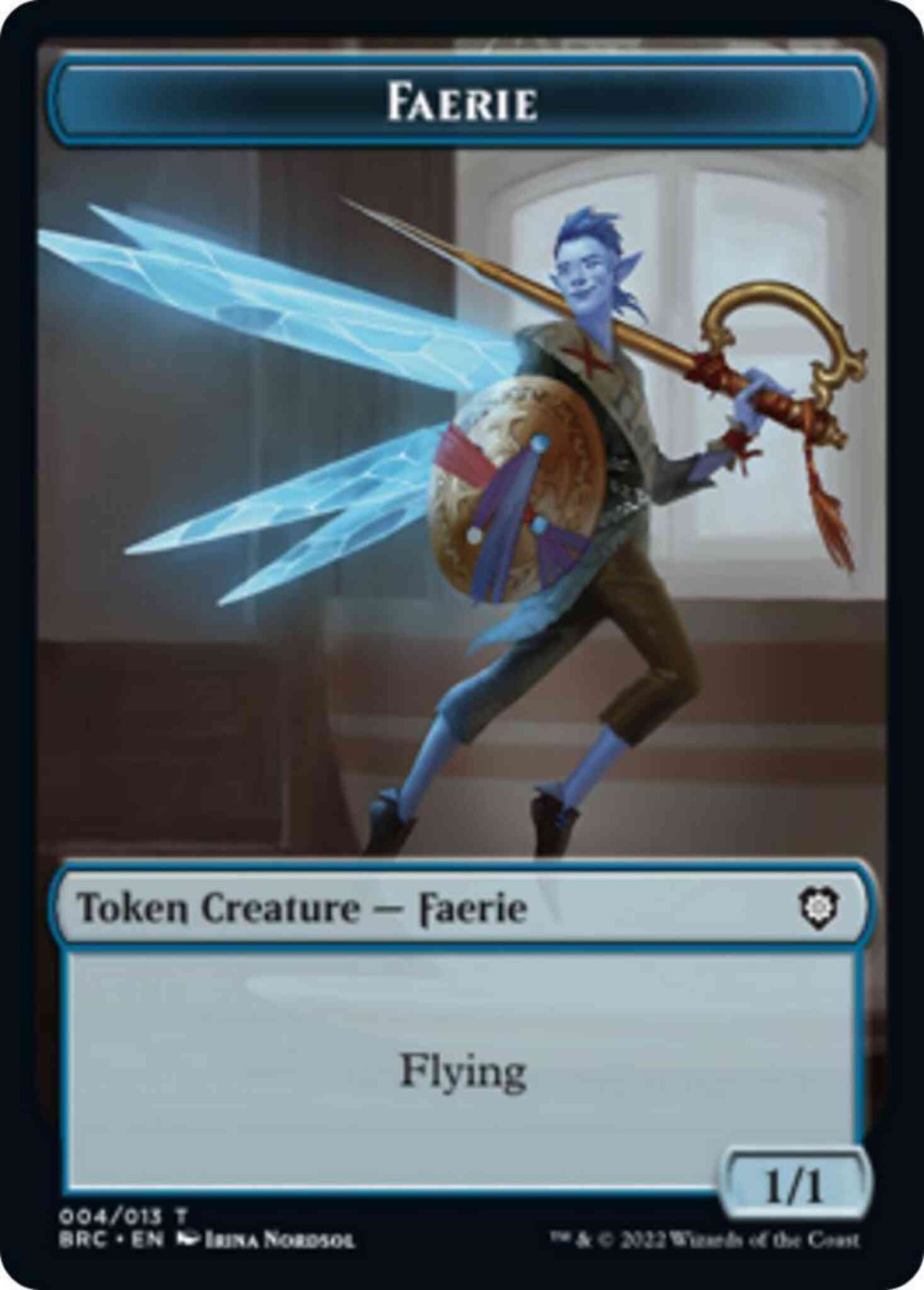 Faerie Token (04) // Powerstone Token (07) [The Brothers' War: Commander: Tokens] [Non-Foil]