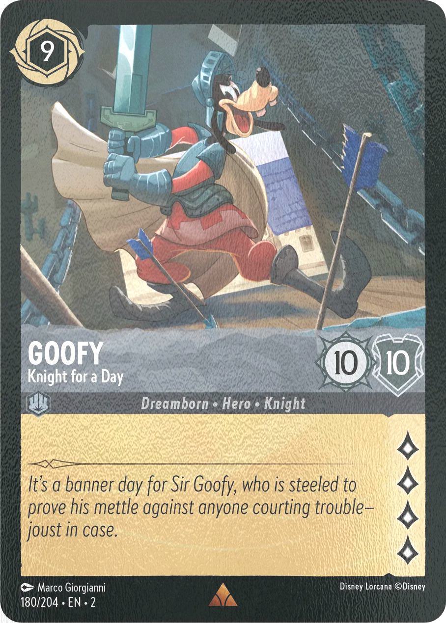 Goofy - Knight for a Day - 180/204 [Rise Of The Floodborn] [Cold Foil]