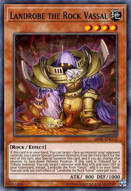 Landrobe the Rock Vassal - SR01-EN012 - Common - 1st Edition
