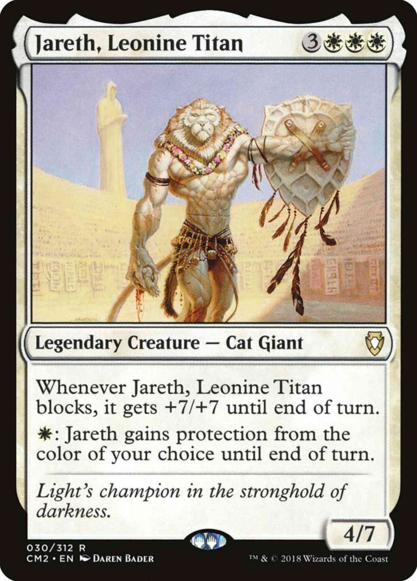Jareth, Leonine Titan [30] [Commander Anthology Volume II] [Non-Foil]