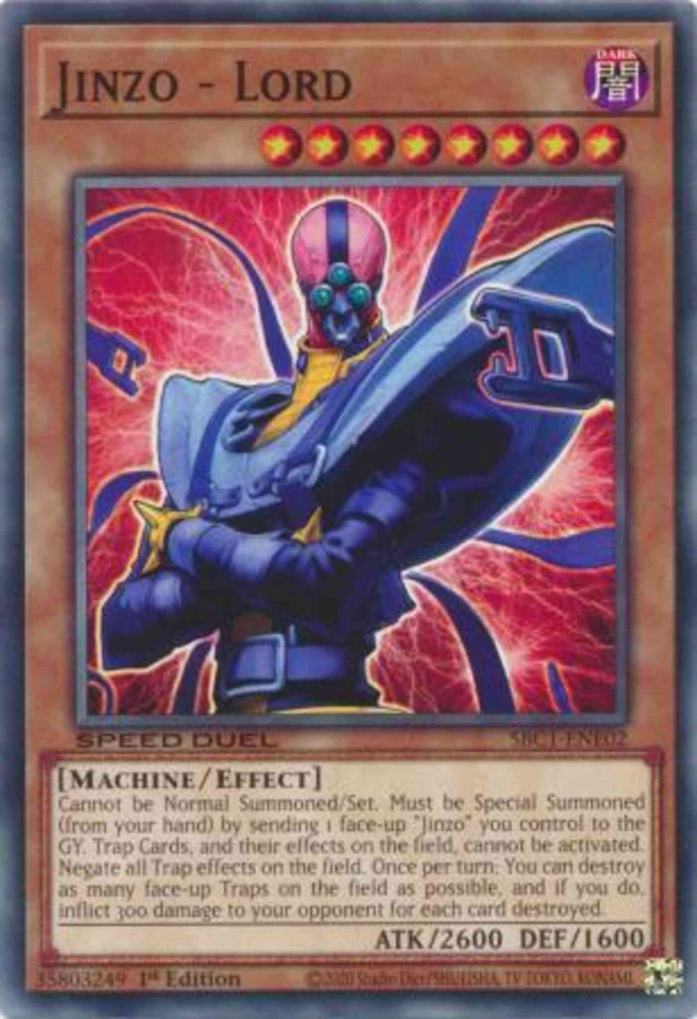 Jinzo - Lord - SBC1-ENE02 - Common - 1st Edition