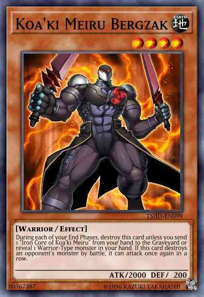 Koa'ki Meiru Bergzak - TSHD-EN099 - Secret Rare - 1st Edition