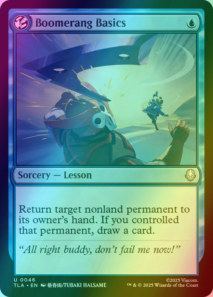 Boomerang Basics [46] [Avatar: The Last Airbender] [Foil]
