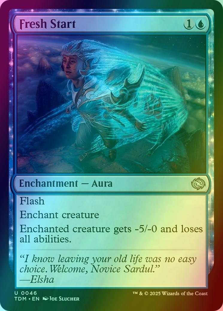 Fresh Start [46] [Tarkir: Dragonstorm] [Foil]
