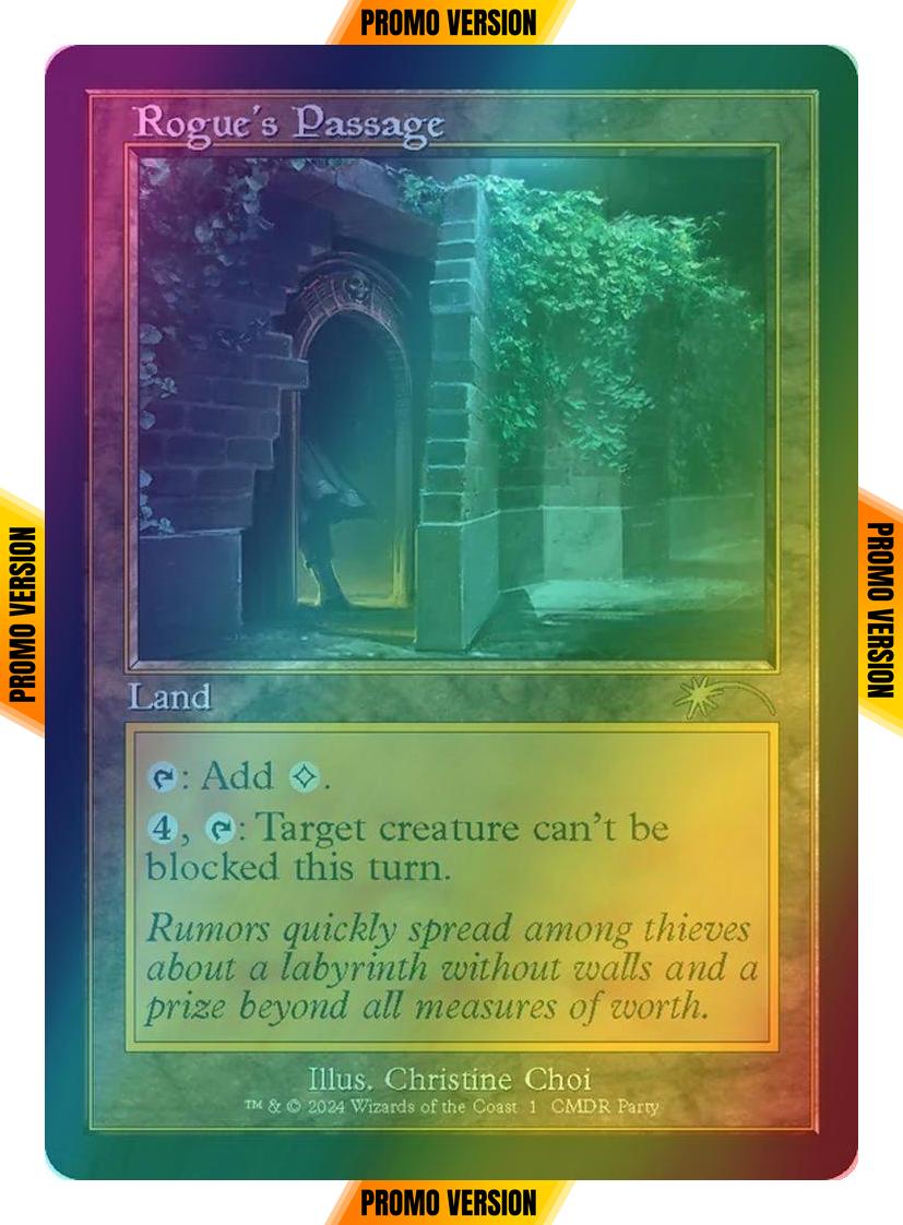Rogue's Passage [10] [Retro Frame] [Commander Party] [Wizards Play Network 2024] [Foil]