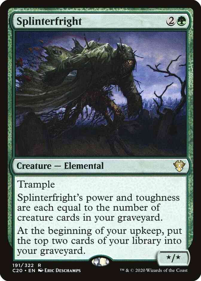 Splinterfright [191] [Commander 2020] [Non-Foil]