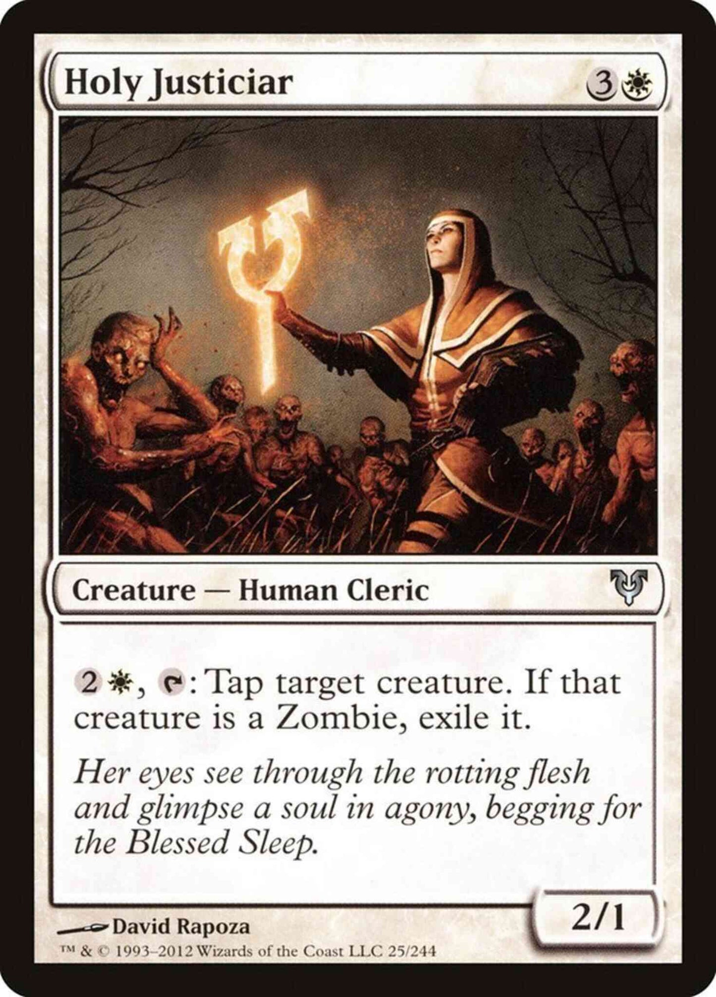 Holy Justiciar [25] [Avacyn Restored] [Non-Foil]