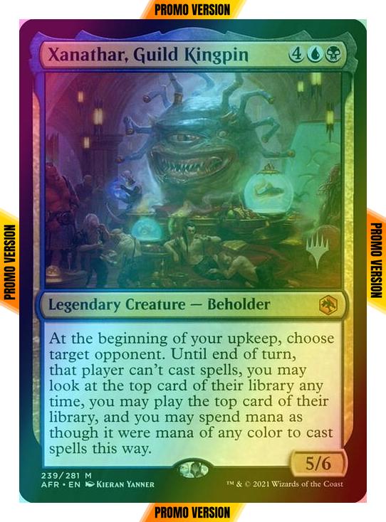Xanathar, Guild Kingpin [Promo Pack] [239p] [Adventures in the Forgotten Realms Promos] [Foil]