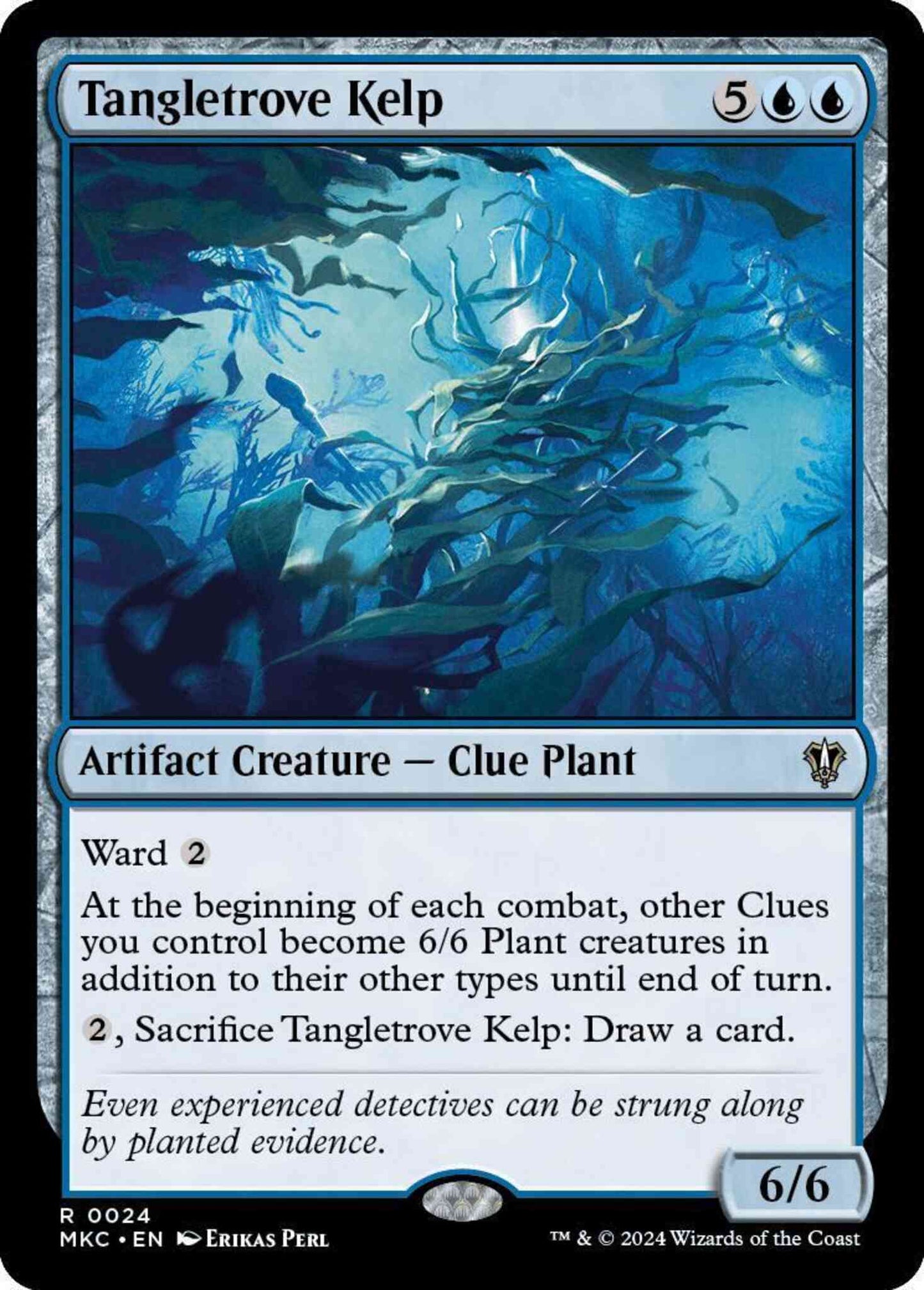 Tangletrove Kelp [24] [Murders at Karlov Manor: Commander] [Non-Foil]