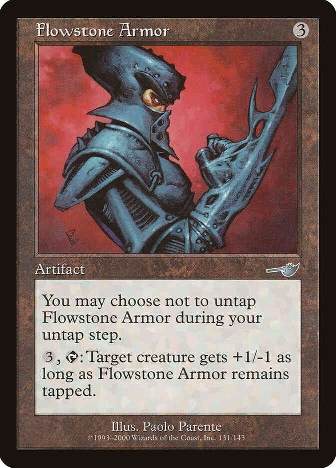 Flowstone Armor [131] [Nemesis] [Non-Foil]