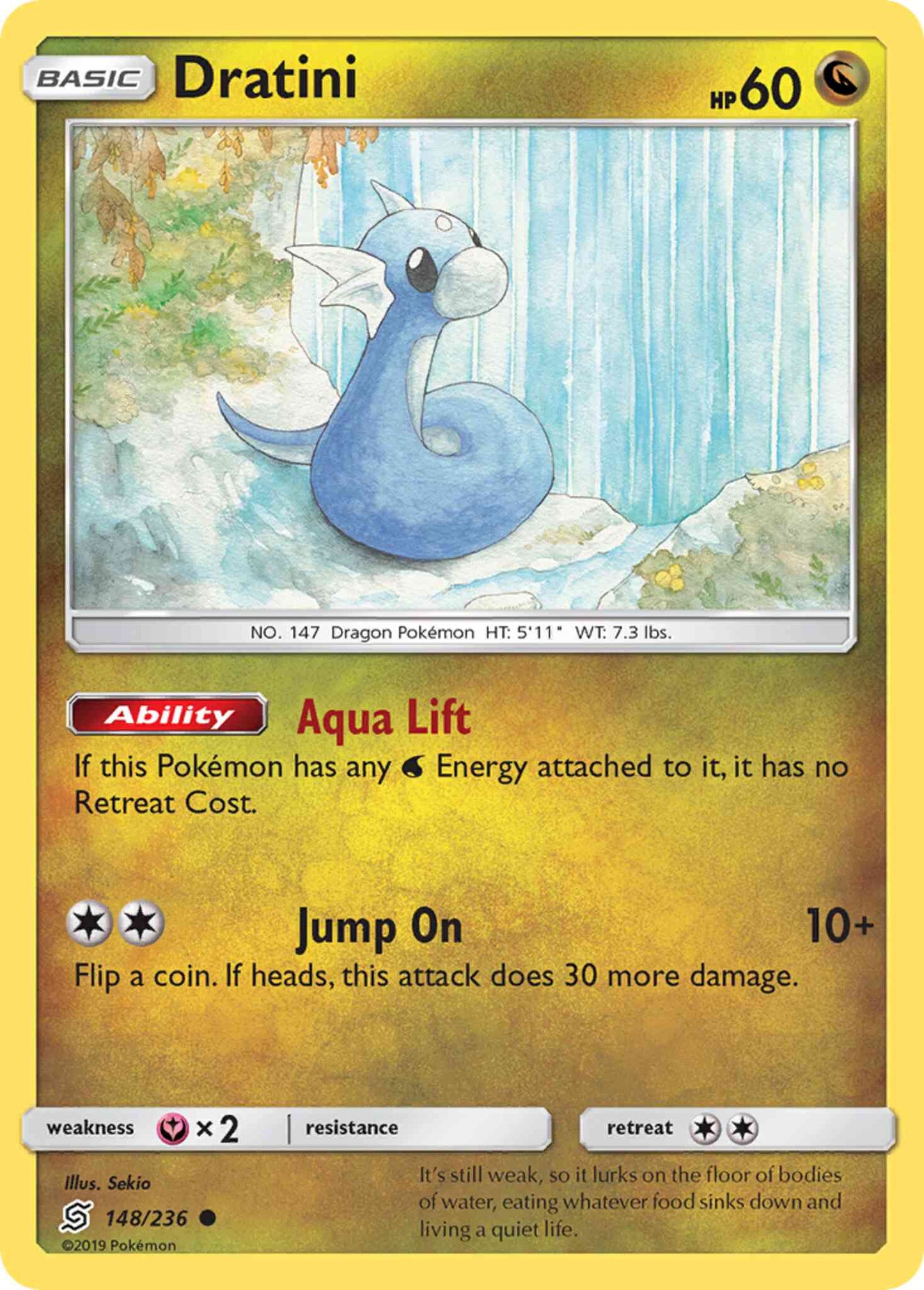 Dratini - 148/236 - Common [sm11-148] [Non-Holo]